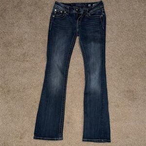 Miss Me Dark Blue Boot Cut Jeans